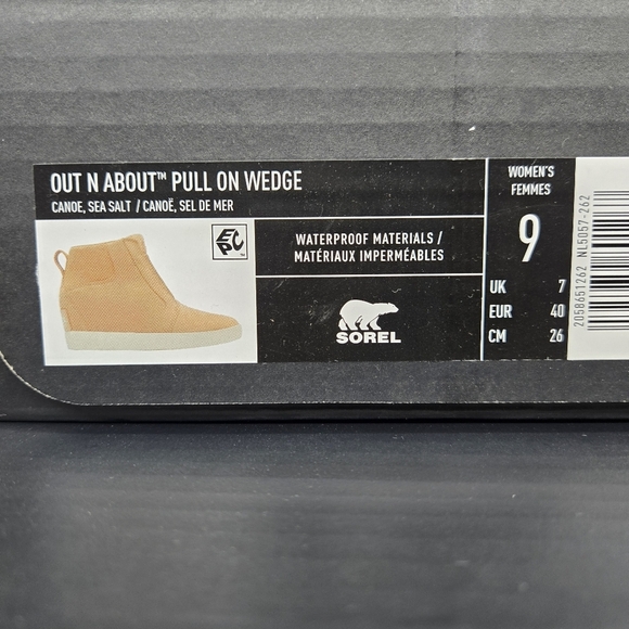 New Sorel Out N About™ Pull-On Wedge Boots Women's Shoes Size 9 - Picture 8 of 8